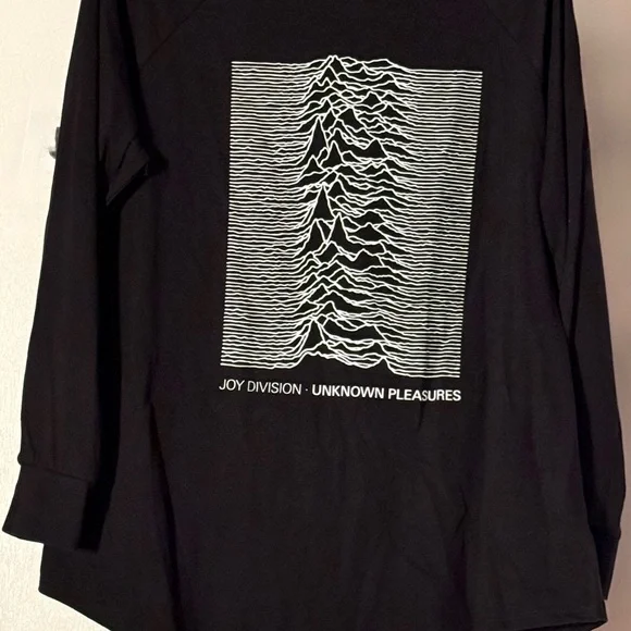 Torrid Joy Division Unknown Pleasures Long Sleeve Tee - Picture 1 of 5